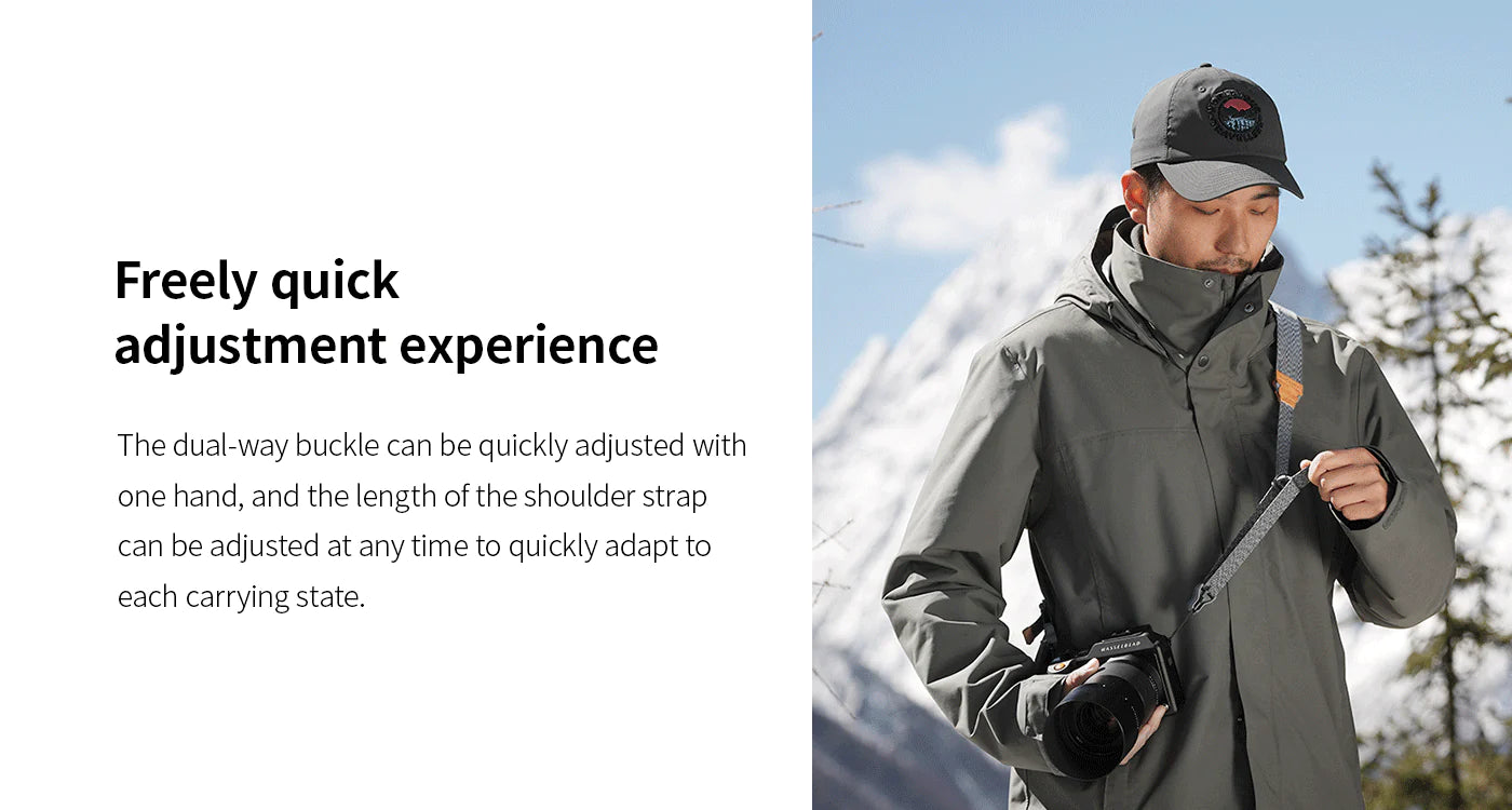 Falcam Maglink Schultergurt mit Schnellverschluss und Magnetverschluss, Classic 3144-16