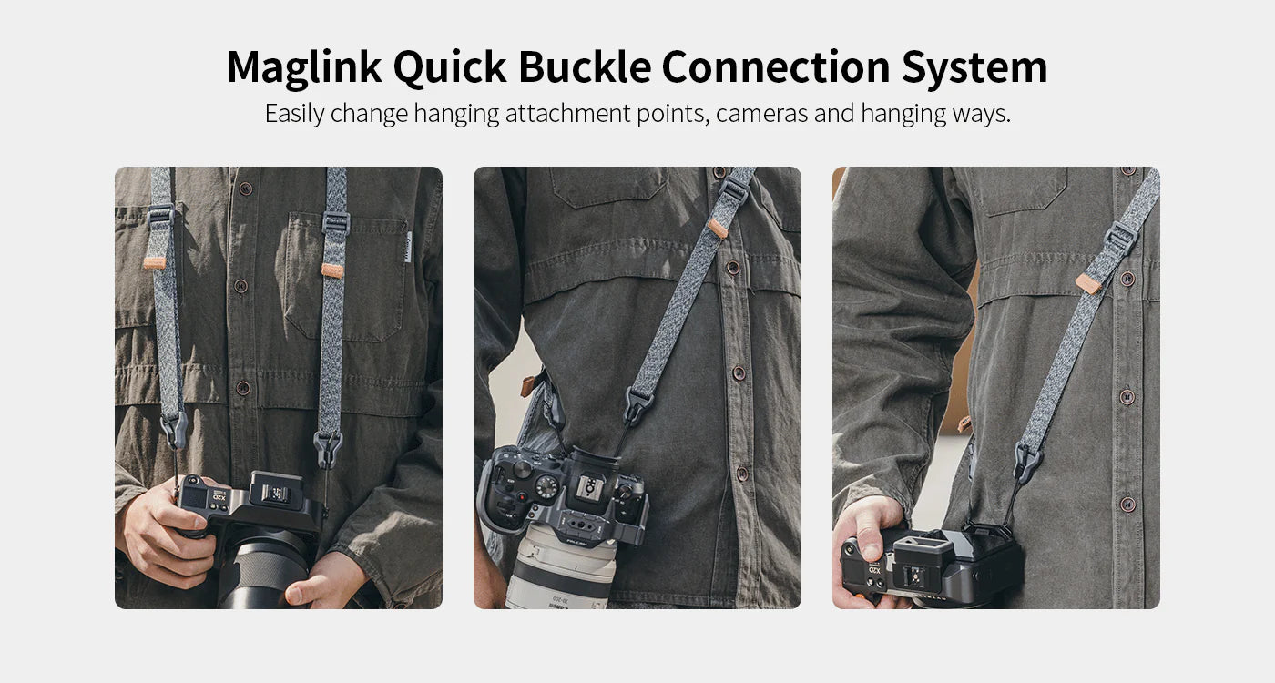 Falcam Maglink Schultergurt mit Schnellverschluss und Magnetverschluss, Classic 3144-20