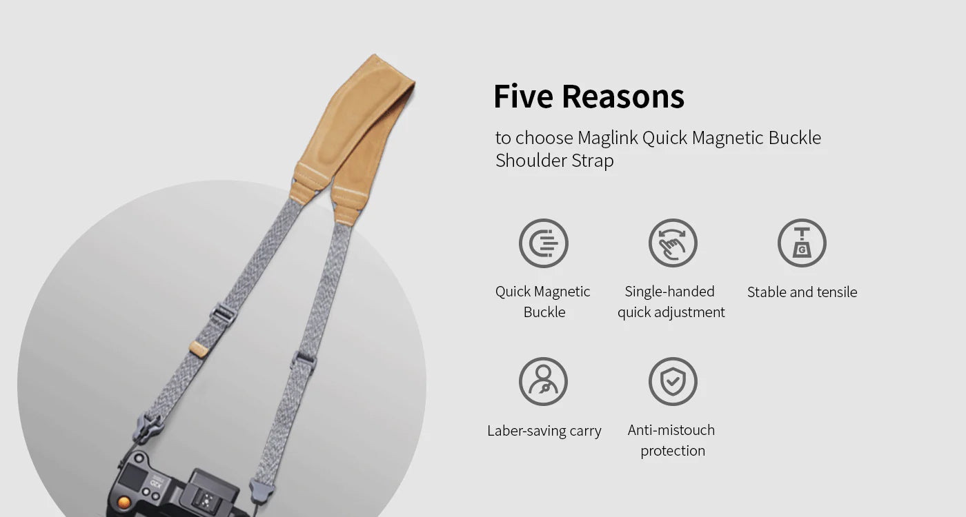 Falcam Maglink Quick Magnetic Buckle Shoulder Strap Pro 3145 -12