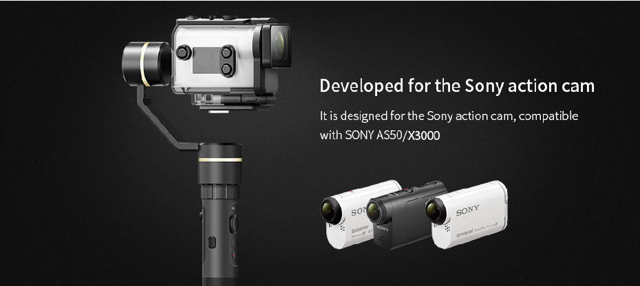 Feiyu G5GS Stabilized Handheld Gimbal For Action Camera