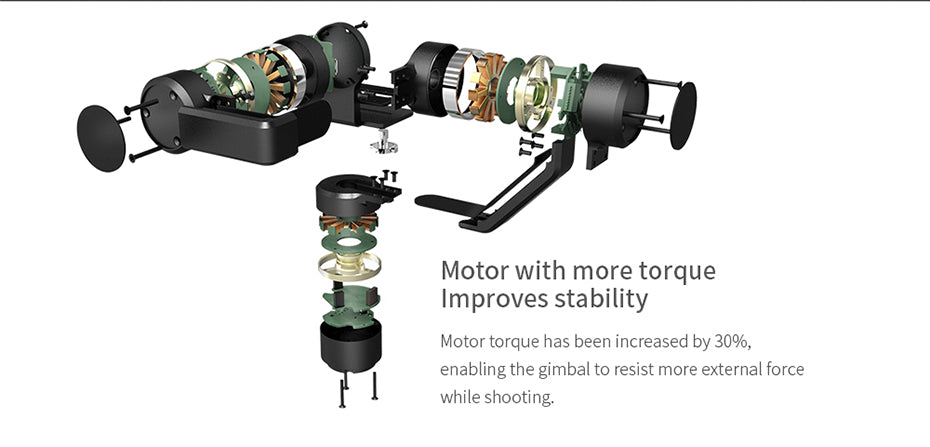 Feiyu G5GS Stabilized Handheld Gimbal For Action Camera