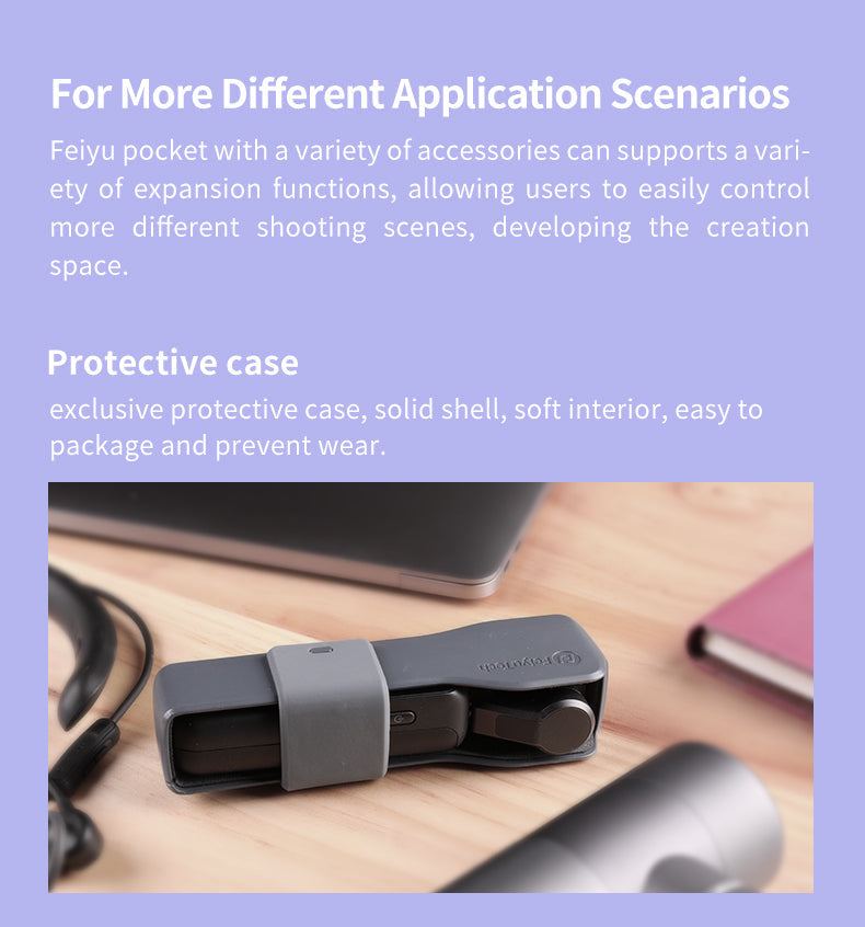 Feiyu Pocket New Smart 4K 6-axis Stabilized Handheld Camera