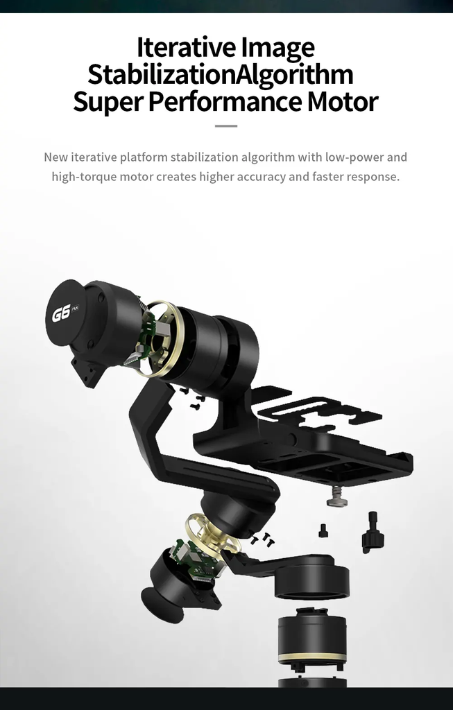 Feiyu G6 Plus 3 Axis Wi-Fi Control Gimbal for Mirrorless Camera