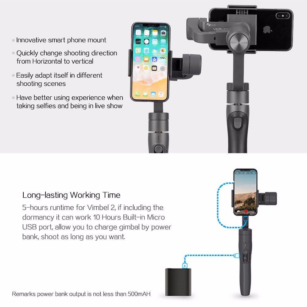 Feiyu Vimble 2 Handheld 3 Axis Gimbal Stabilizer