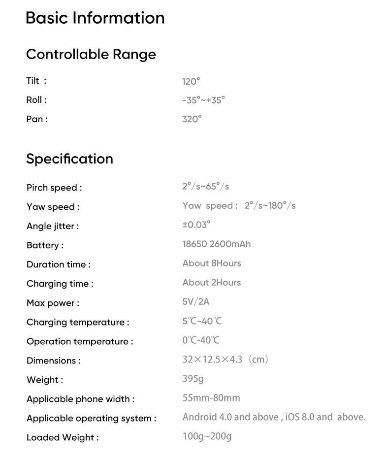 Funsnap capture1 specification