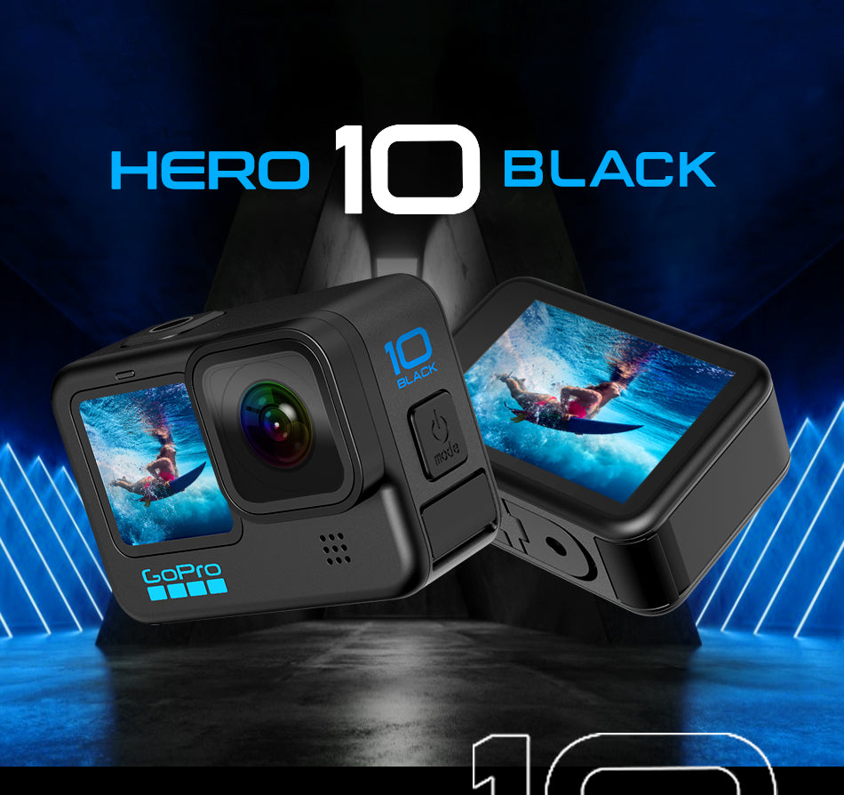 GoPro HERO 10 Black 5.3K 60FPS 4K 120FPS Action Camera