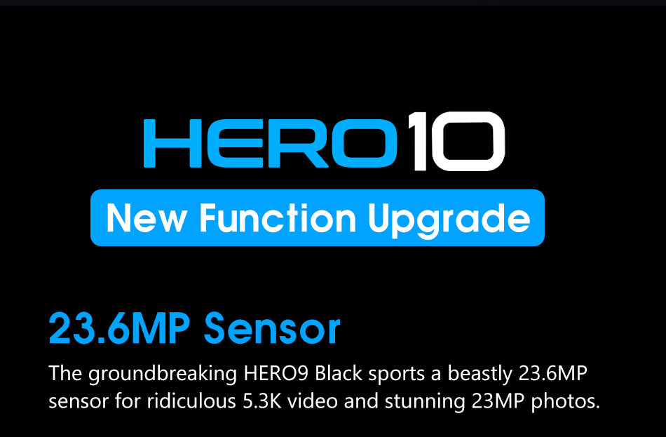 GoPro HERO 10 Black 5.3K 60FPS 4K 120FPS Action Camera
