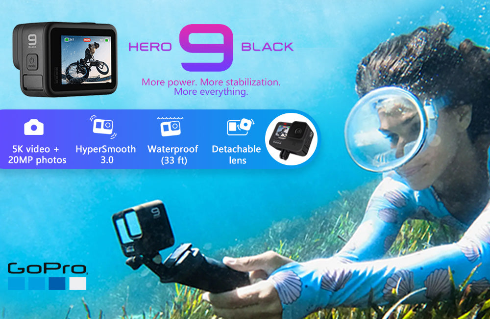 GoPro HERO 9 Black Action Camera