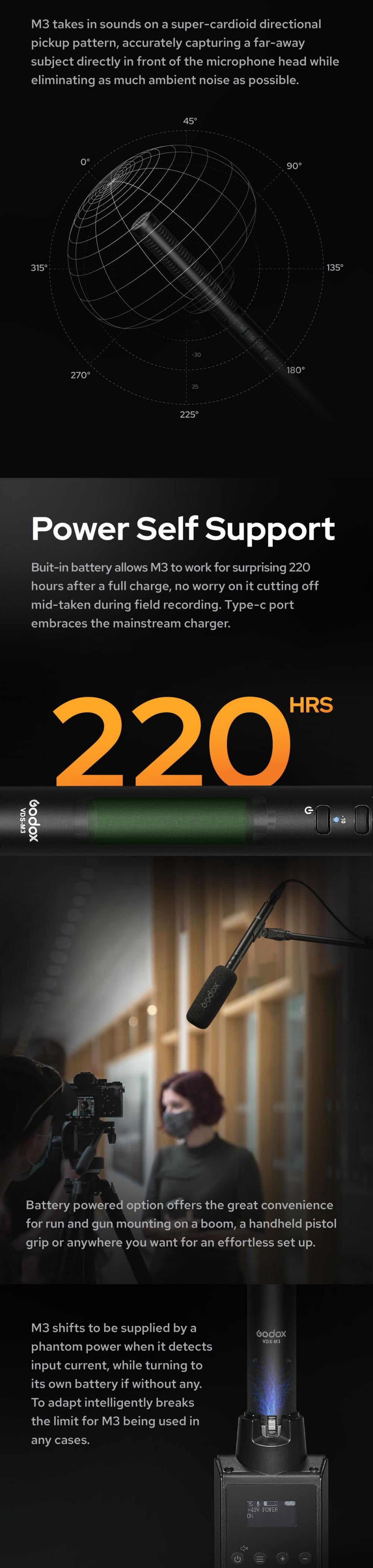 Godox-VDS-M3-Hypercardioid-Condenser-Shotgun-Microphone-2