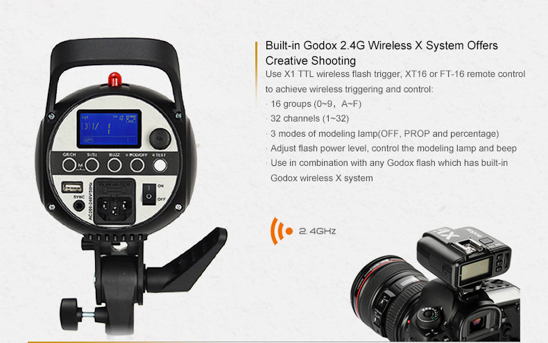 Godox SK300II SK400II professional studio strobe-3