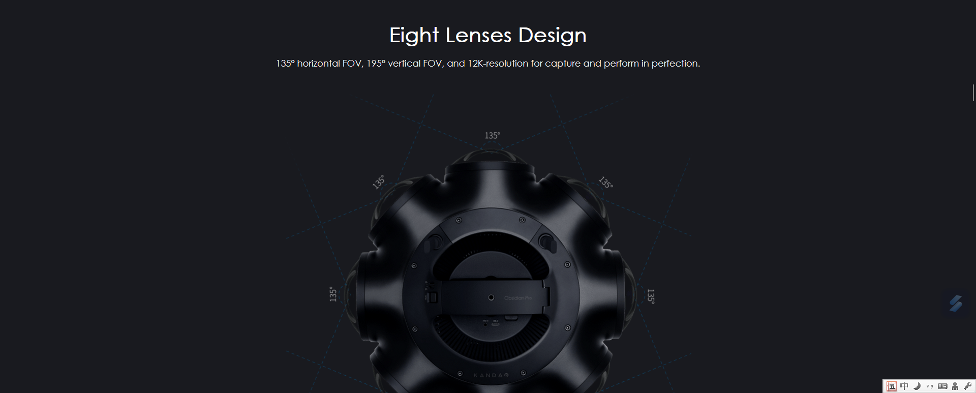 Kandao Obsidian Pro 12K 3D VR Kinokamera-14