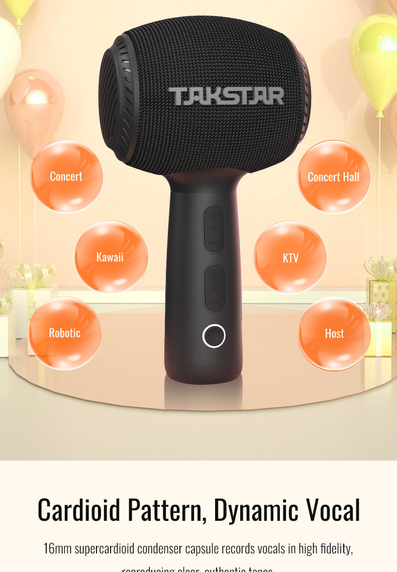 Takstar H1 All-in-one Karaoke Microphone