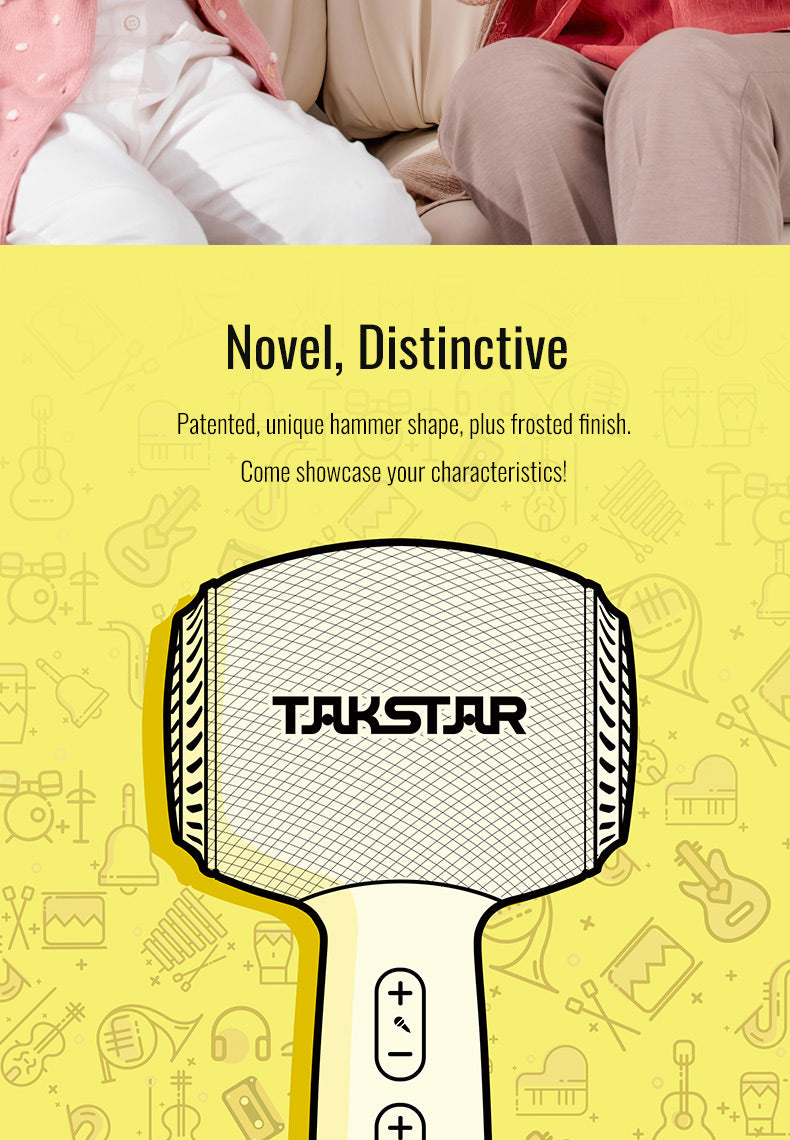 Takstar H1 All-in-one Karaoke Microphone