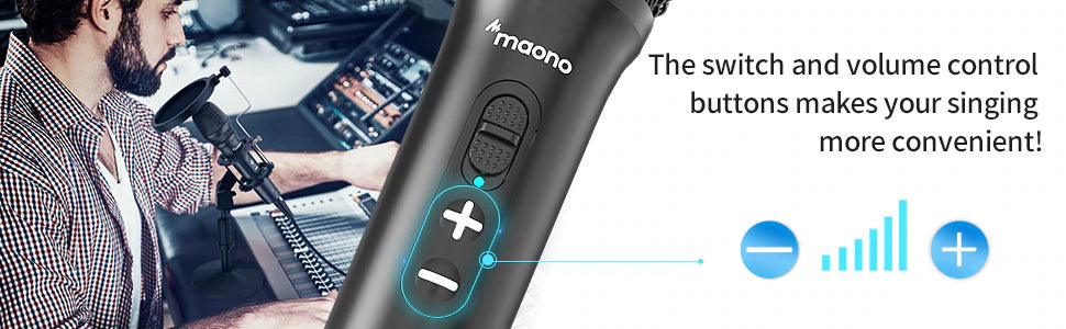 MAONO-USB-XLR-Professional-Microphone HD300 -13