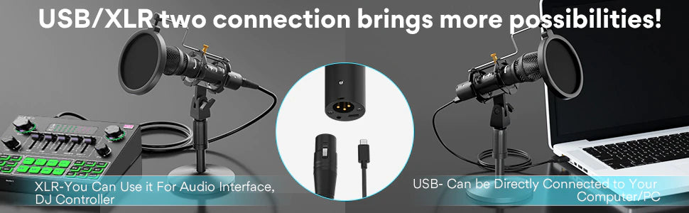 MAONO-USB-XLR-Professional-Microphone HD300 -14