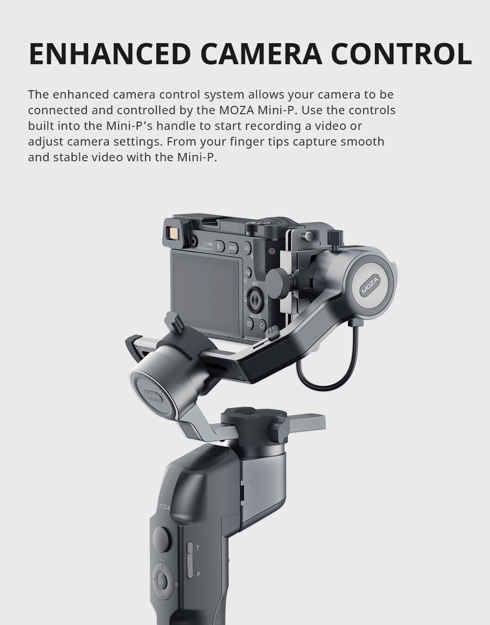 Moza Mini P 3-Axis Gimbal Stabilizer for Smartphones
