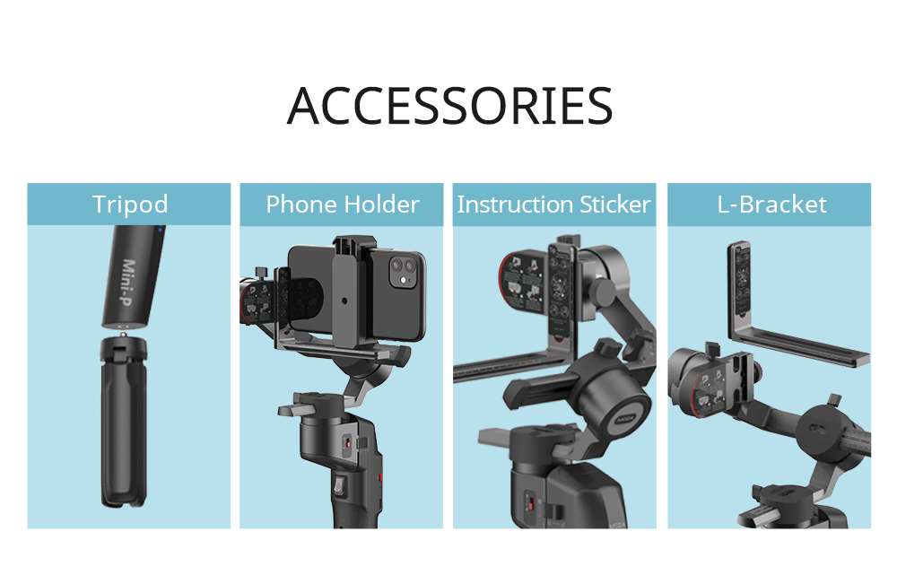 Moza Mini P 3-Axis Gimbal Stabilizer for Smartphones