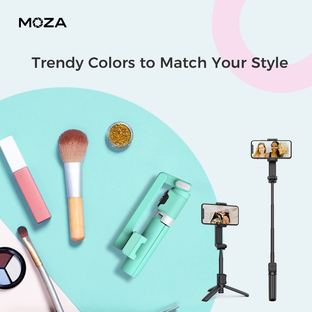 MOZA NANO SE Smartphone Selfie Stick Gimbal for Vlogging