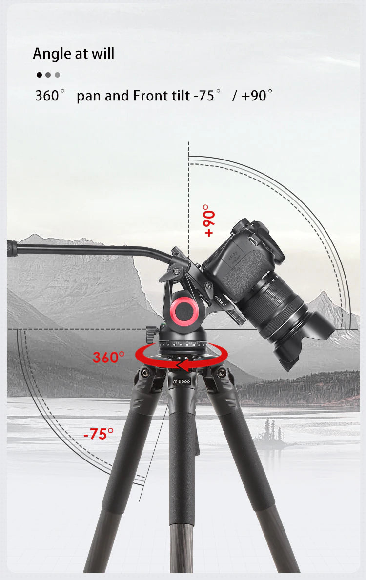 Miliboo Tower series T34 Stable professional tripod-8