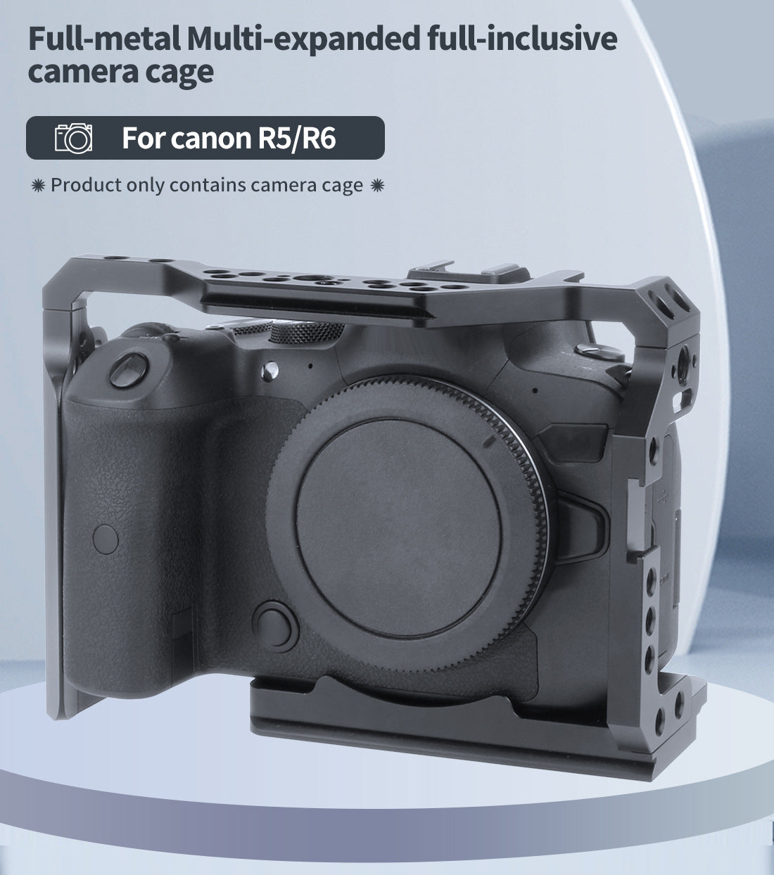 Feichao Camera Cage Rig for Canon EOS R5 R6