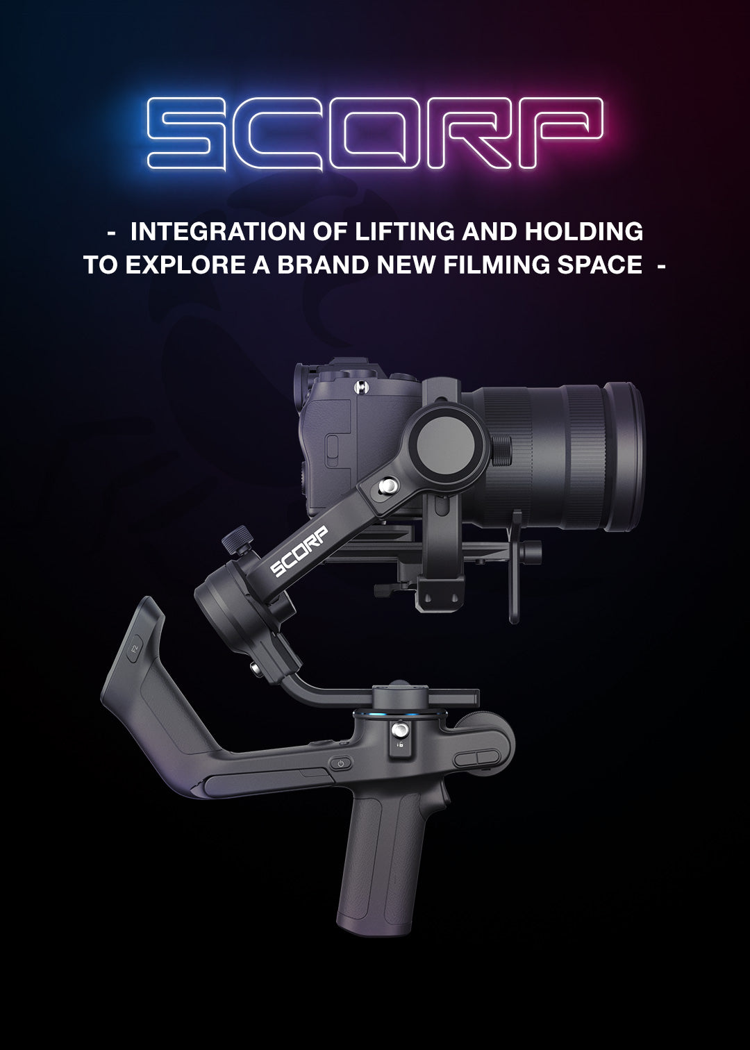 Feiyu SCORP 3 Axis Handheld Gimbal Stabilizer for DSLR Mirrorless Camera