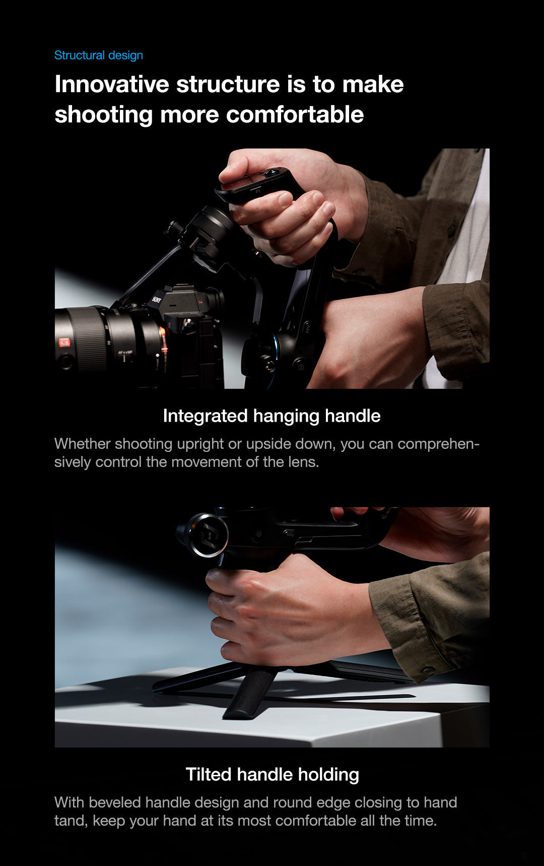 Feiyu SCORP 3 Axis Handheld Gimbal Stabilizer for DSLR Mirrorless Camera