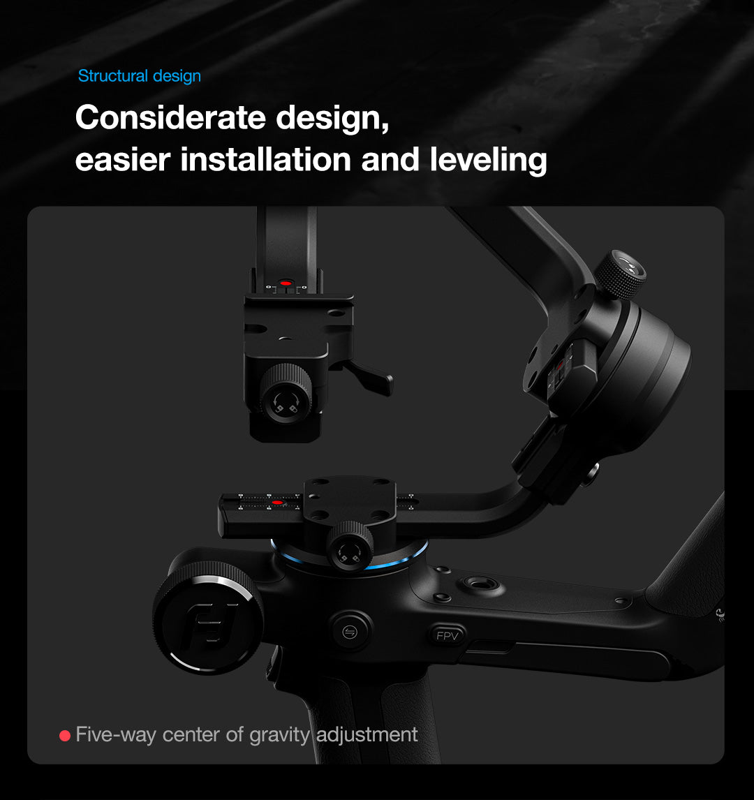 Feiyu SCORP 3 Axis Handheld Gimbal Stabilizer for DSLR Mirrorless Camera
