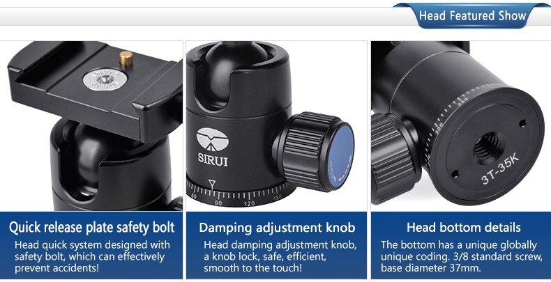 SIRUI-3T-35-TableTop-Tripod-Camera-Tripod-55