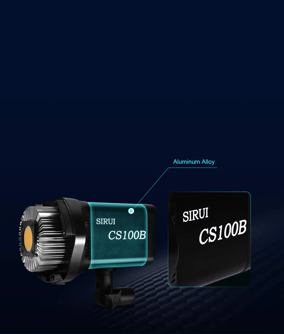 SIRUI 100W LED Monolight CS100 Daylight CS100B Bi-Color-5