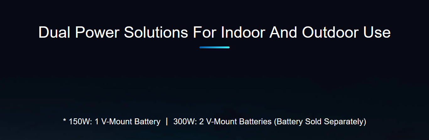 SIRUI Blaze Series 150W 300W Bi-Color Daylight LED Monolight -16-1