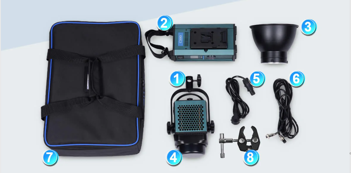 SIRUI Blaze Series 150W 300W Bi-Color Daylight LED Monolight -24