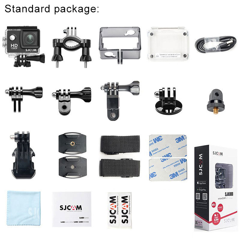 SJ4000 packlist