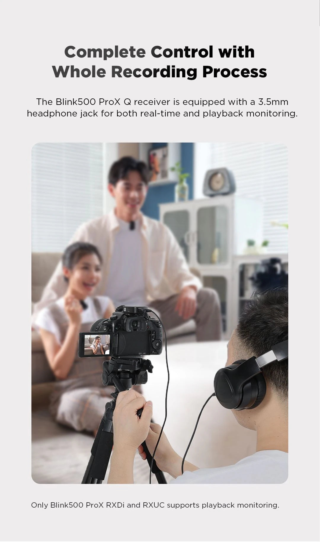 Saramonic Blink500 ProXQ 2.4GHZ Dual Channel wireless Microphone-7