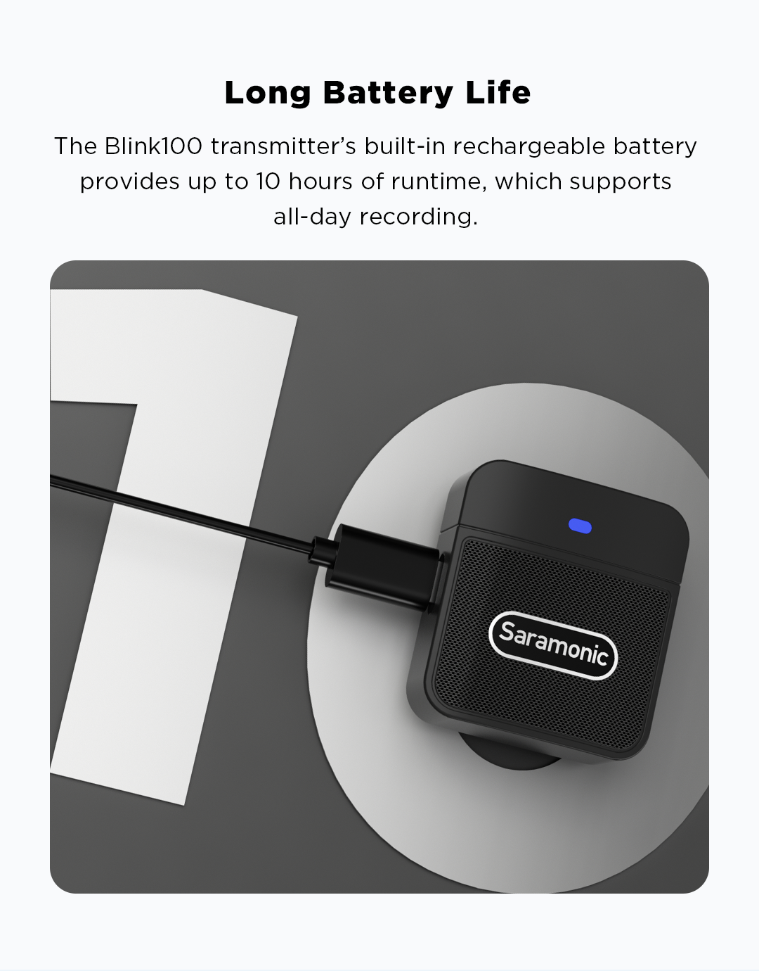 Saramonic Blink100 B1-B6 Dual-Channel Wireless Lavalier Microphone