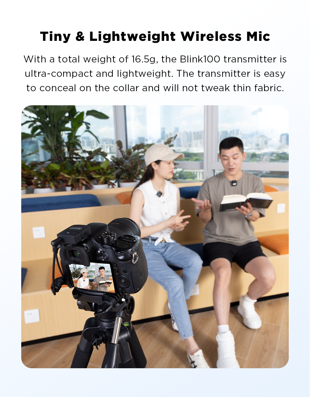 Saramonic Blink100 B1-B6 Dual-Channel Wireless Lavalier Microphone