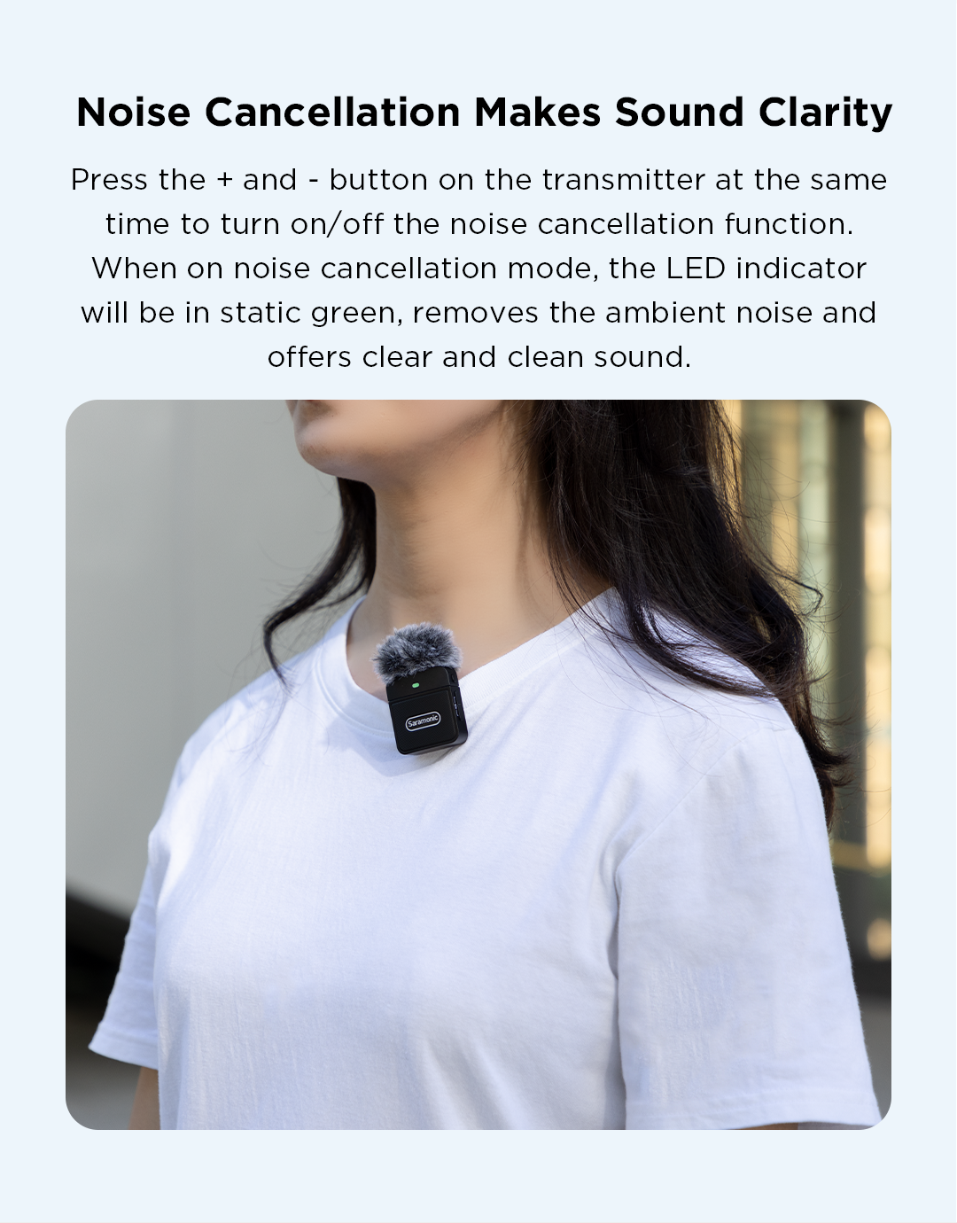 Saramonic Blink100 B1-B6 Dual-Channel Wireless Lavalier Microphone