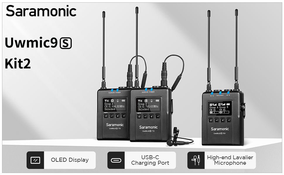 Saramonic UwMic9S Kit