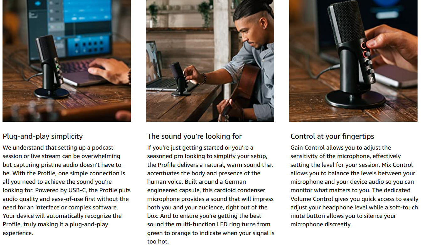 Sennheiser profile USB Microphone-5