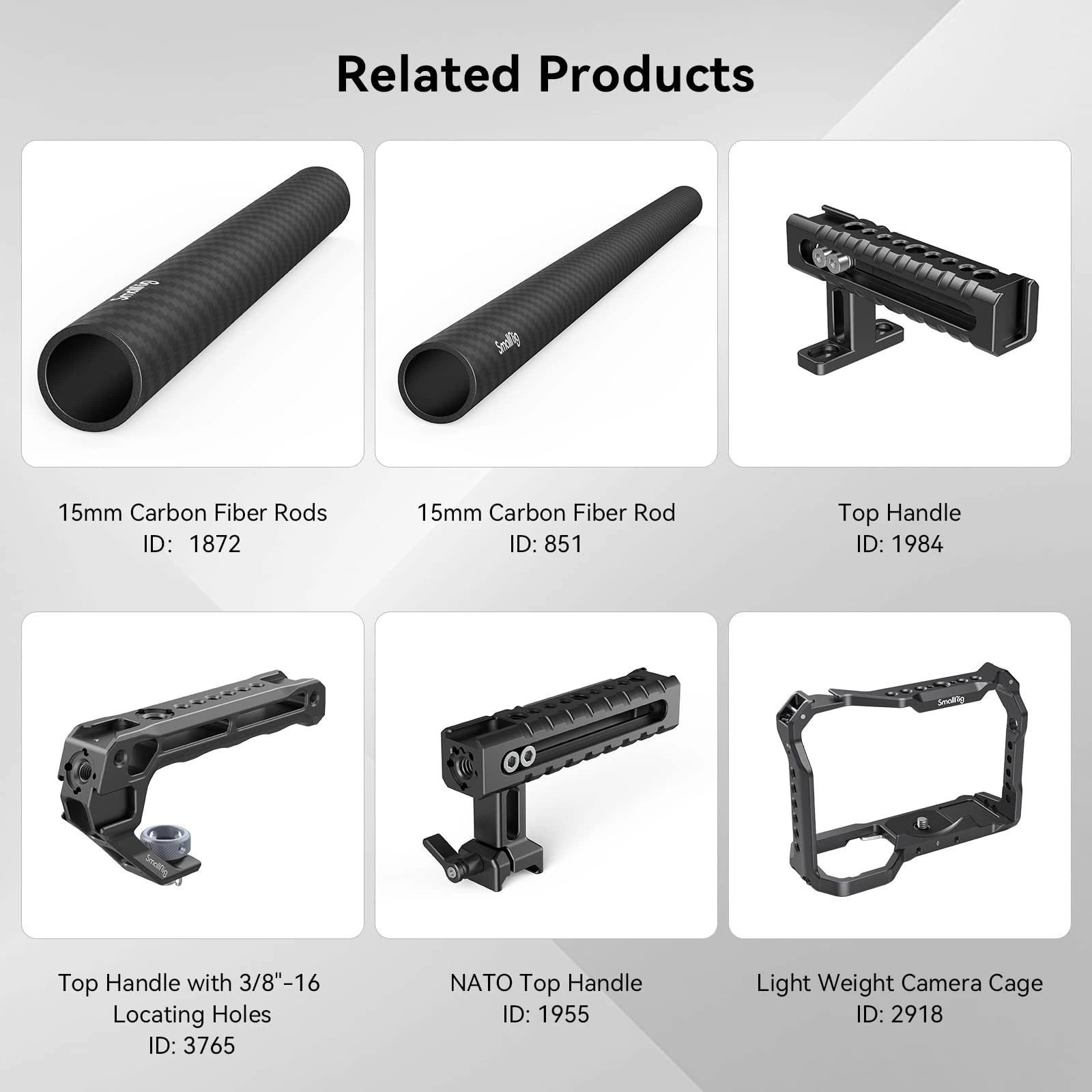 SmallRig 15mm ARRI Locating Single Rod Clamp 4171-4