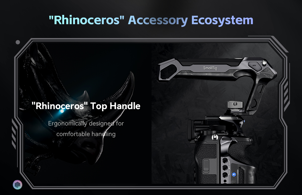 SmallRig Advanced Cage Kit for Sony Alpha 7R V Alpha 7 IV Alpha 7S III 3710-6