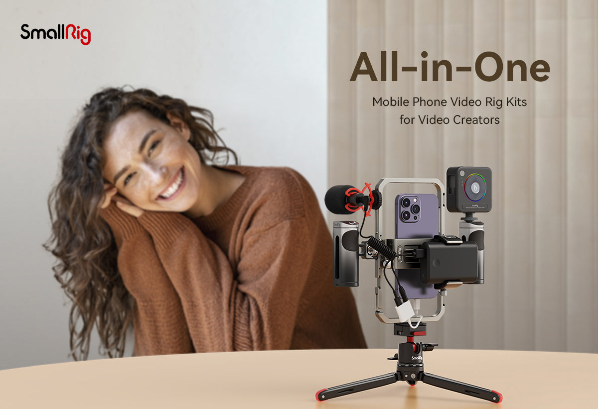 SmallRig All-in-One Mobile Video Rig Kits profor Video Creators  4120-1