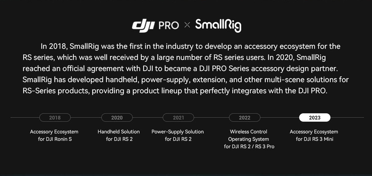 SmallRig Arca-Swiss Mount Plate,Extended vertical Arm for DJI RS 3 Mini -2