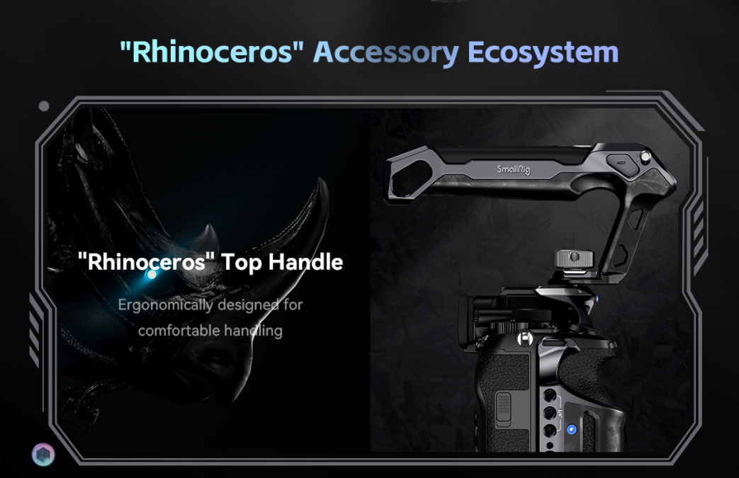 SmallRig Basic Cage Kit for Sony Alpha 7R V Alpha 7 IV Alpha 7S III 3708 -18