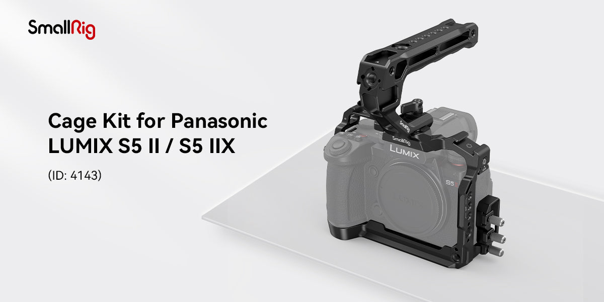 SmallRig Cage Kit for Panasonic LUMIX S5 II S5 IIX 4143 -1