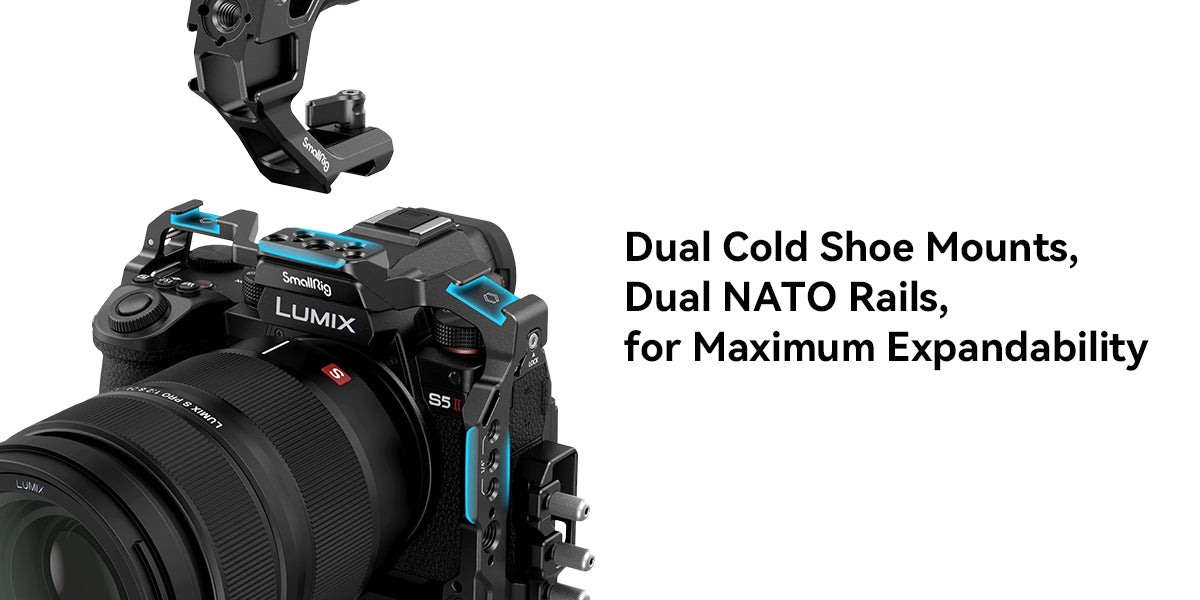 SmallRig Cage Kit for Panasonic LUMIX S5 II S5 IIX 4143 -4