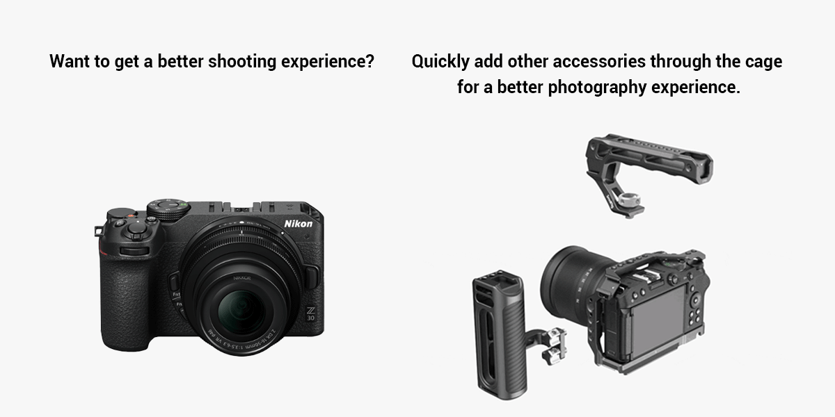 SmallRig Cage für Nikon Z 30 3858 -3