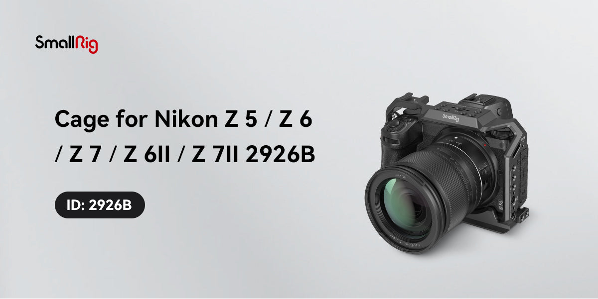 SmallRig Cage for Nikon Z 5   Z 6   Z 7   Z 6II   Z 7II 2926B -1