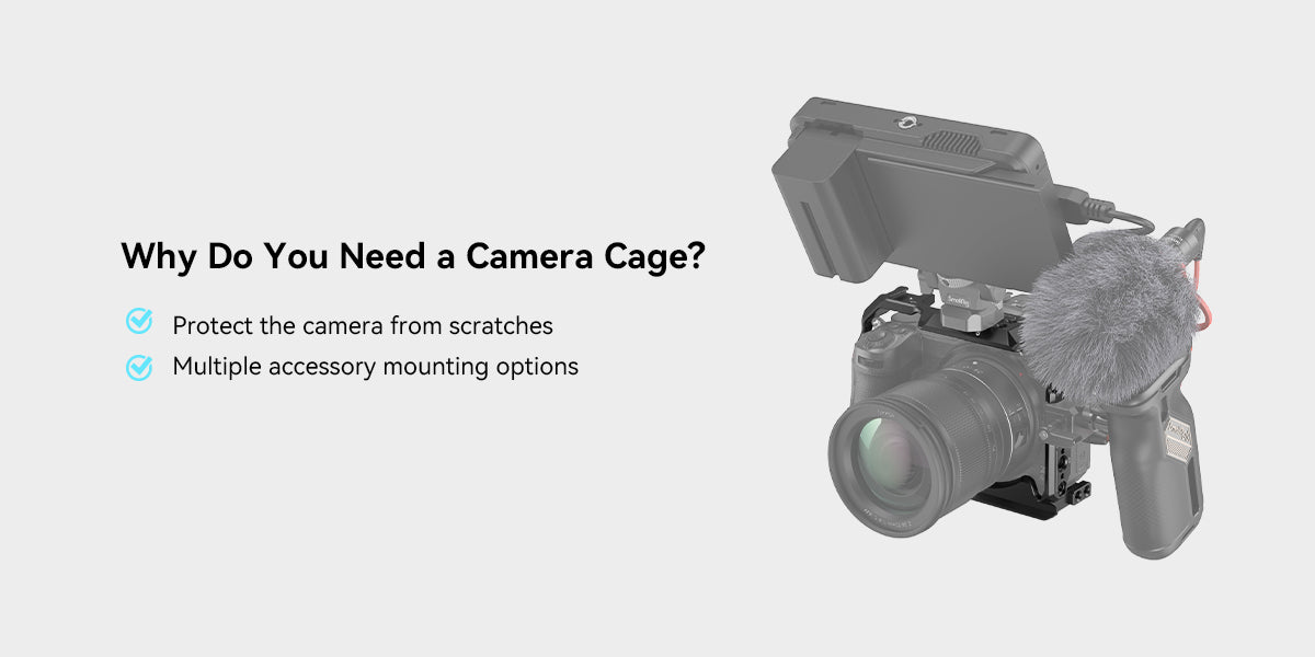 SmallRig Cage for Nikon Z 5 Z 6 Z 7 Z 6II Z 7II 2926B -3