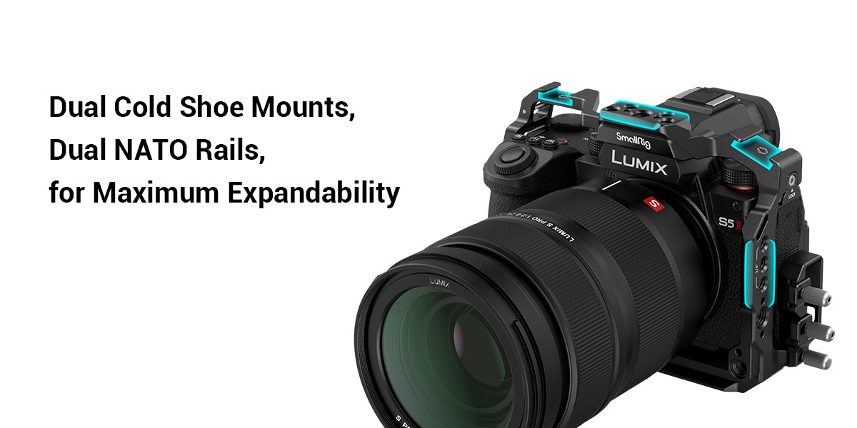 SmallRig Cage for Panasonic LUMIX S5 II S5 IIX 4022 -4
