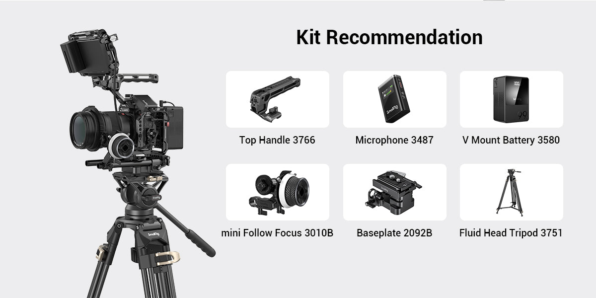 SmallRig Cage for Panasonic LUMIX S5 II S5 IIX 4022 -7